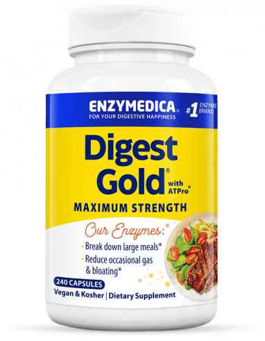 Enzymedica Digest Gold with ATPro, 240 капсул
