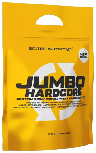 Scitec Nutrition Jumbo Hardcore, Джамбо Хардкор, 5355 грамм