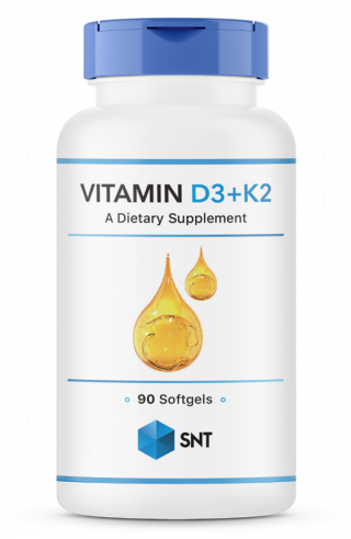SNT Vitamin D3 + K2 2000 IU, 90 капсул