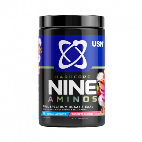 USN Hardcore Nine Aminos, Хардкор Найн Аминос, 390 грамм