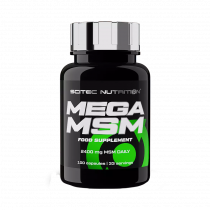 Scitec Nutrition Mega MSM, Мега МСМ, 100 капсул