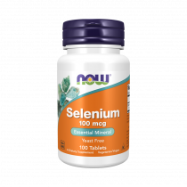 NOW Selenium 100 mcg, 100 таблеток