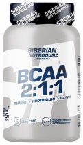 Siberian Nutrogunz BCAA 2:1:1, 450 грамм