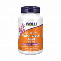 NOW Alpha Lipoic Acid, Альфа-липоевая кислота, 120 капсул